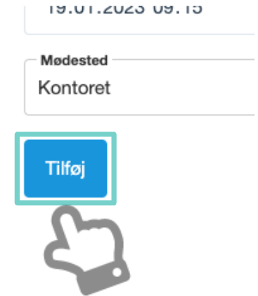 Tilføj møde