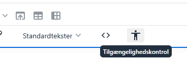 Knap til tilgængelighedstjek
