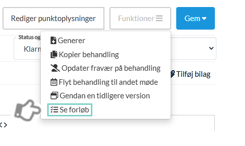 menu - se forløb